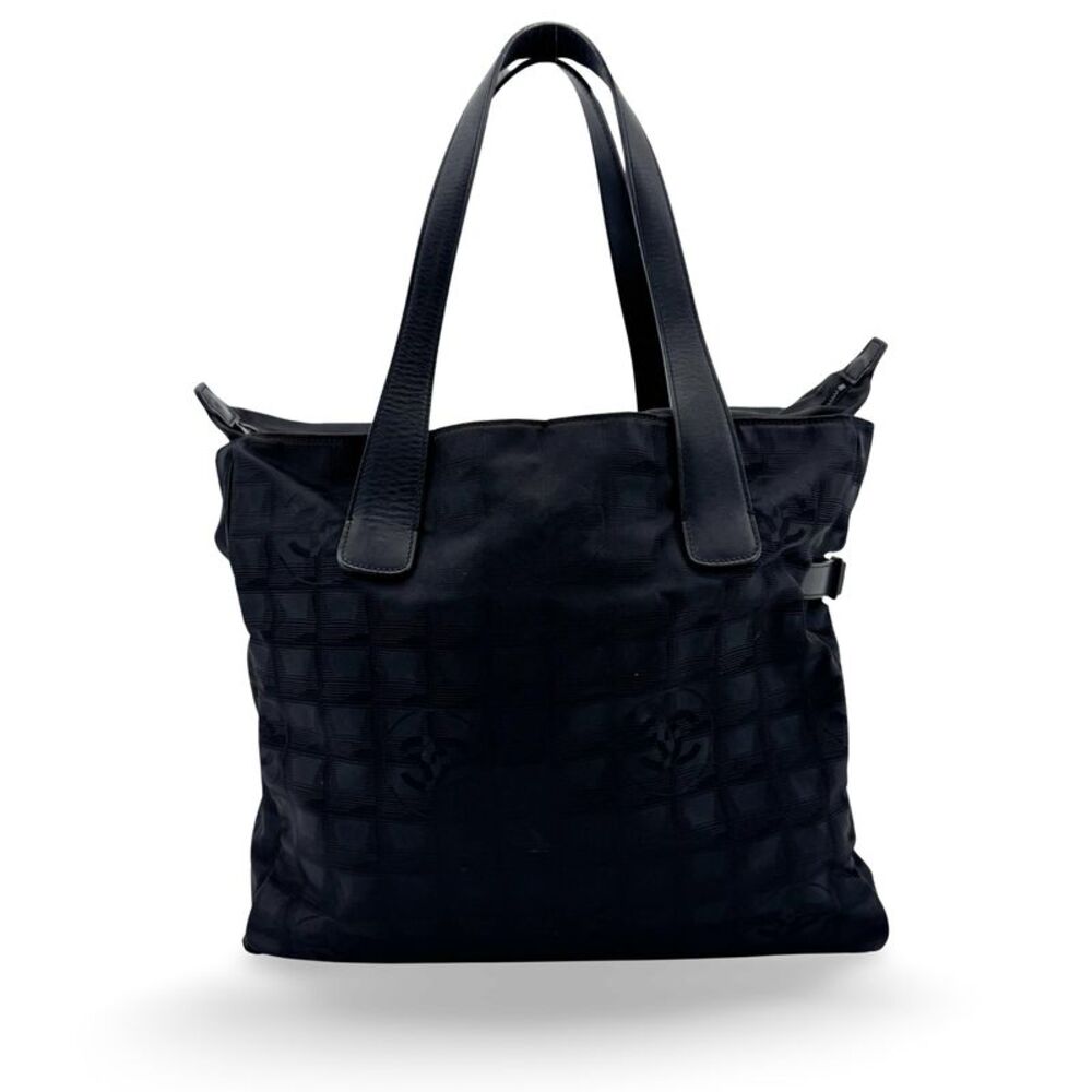 Chanel New Travel Bag Line Tote Bag GM Black